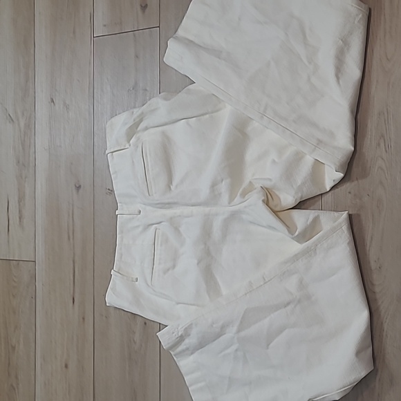 Talbots Greenwich Pant Wide Ankle Belted Twill Pants Size 12p - Picture 9 of 9